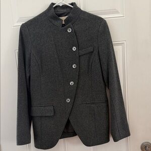 Michael Kors Charcoal Wool Blazer